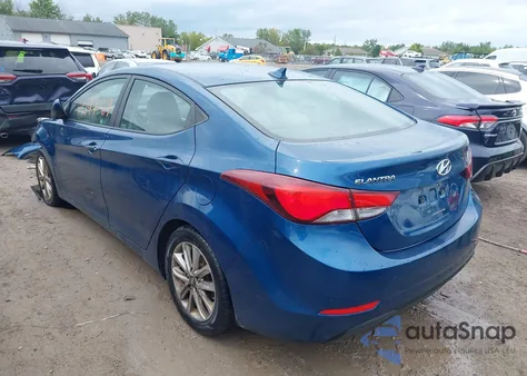 2014 Hyundai Elantra Se z USA, uszkodzony, nr VIN KMHDH4AE2EU113651